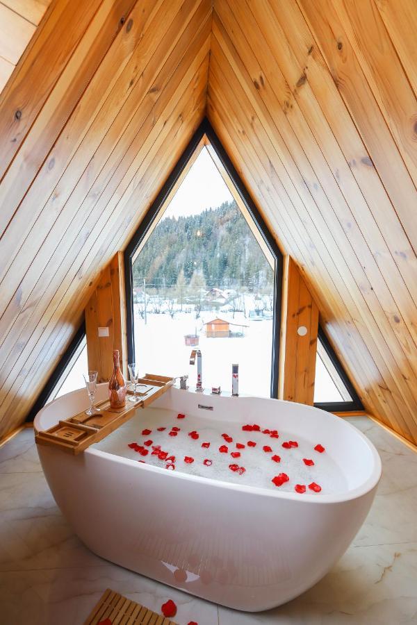 Cabana Cozy Cabin A Frame Topliţa Extérieur photo