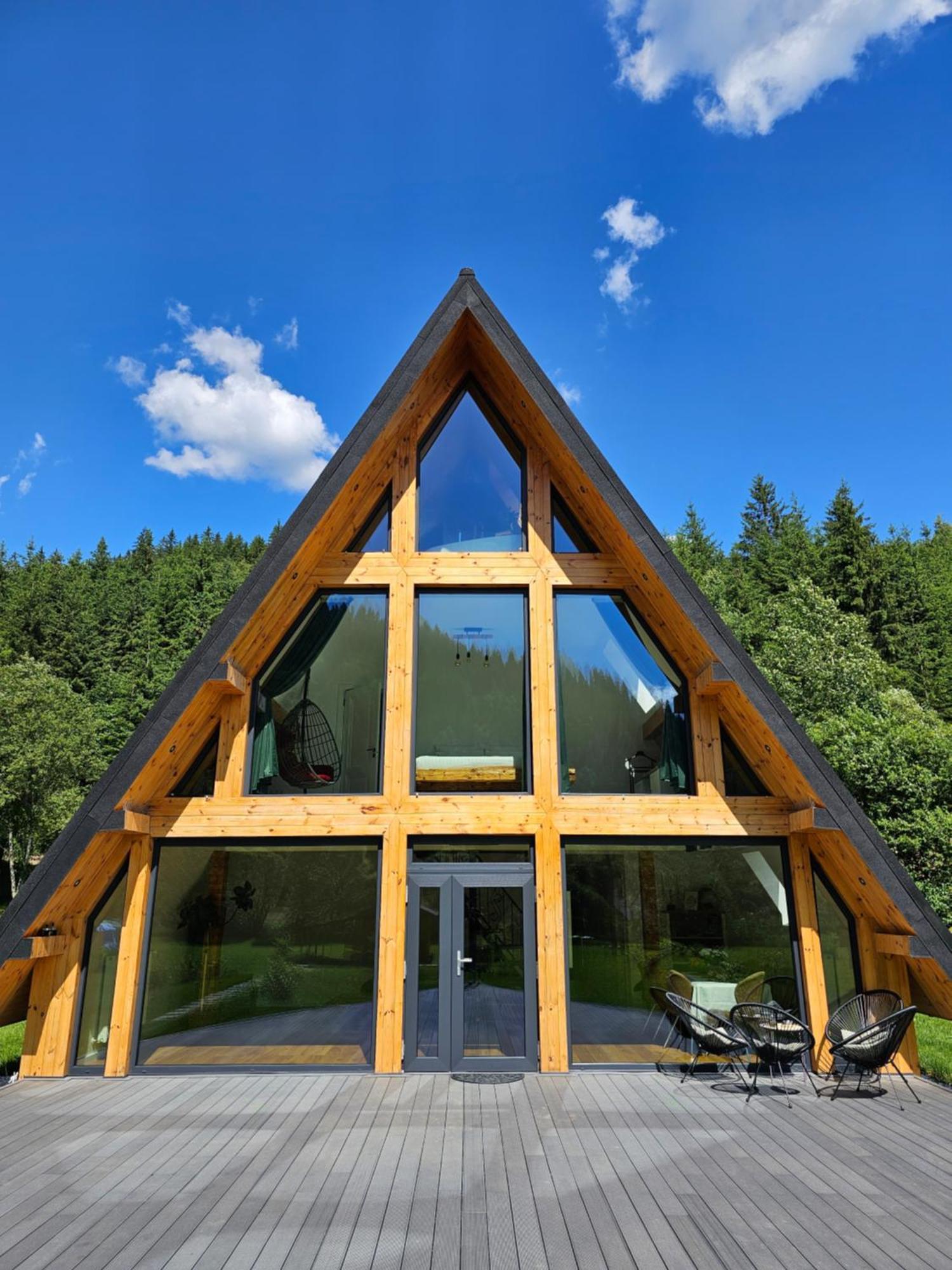 Cabana Cozy Cabin A Frame Topliţa Extérieur photo