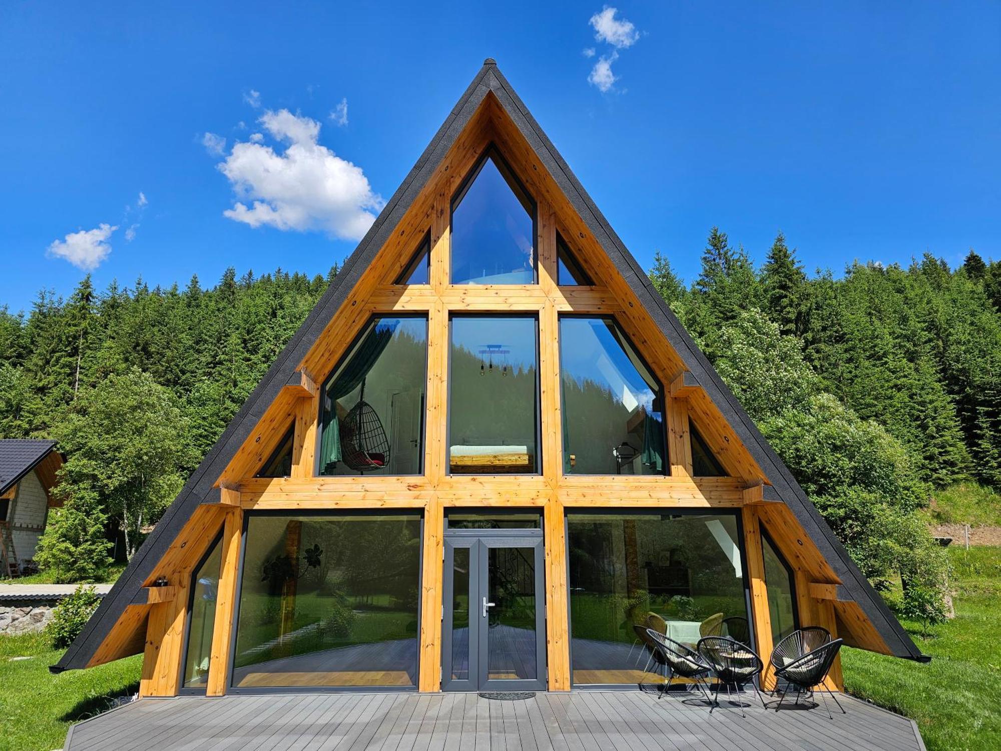 Cabana Cozy Cabin A Frame Topliţa Extérieur photo