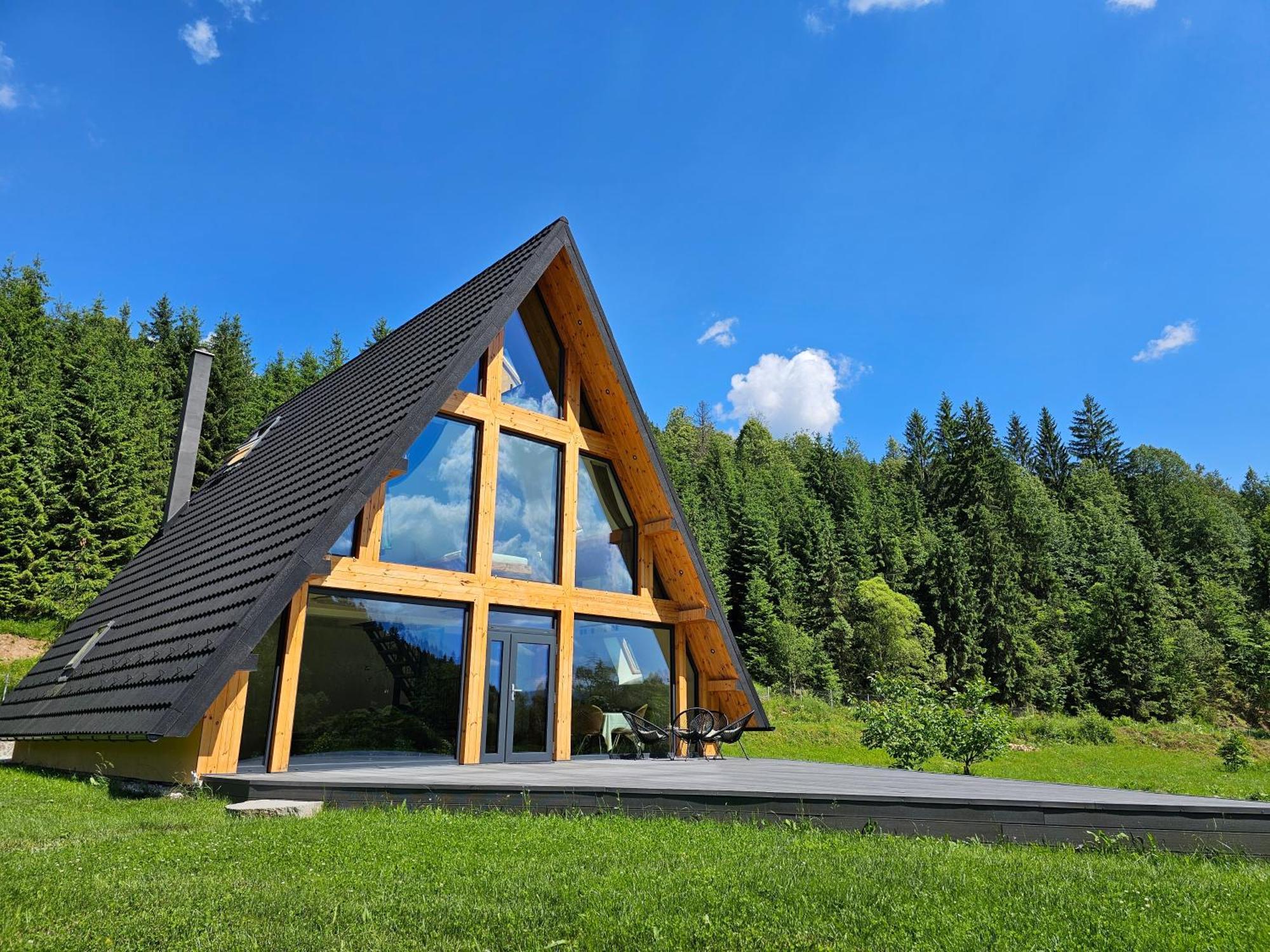 Cabana Cozy Cabin A Frame Topliţa Extérieur photo