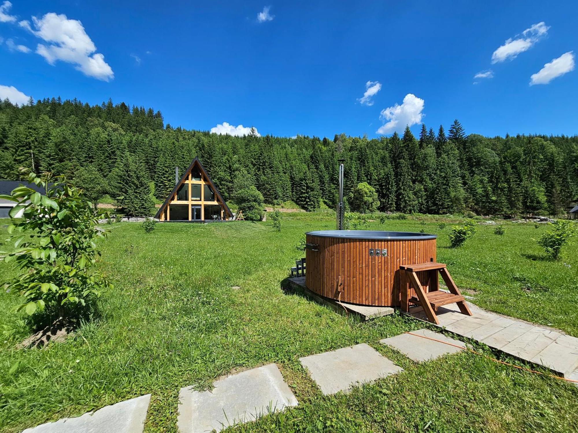 Cabana Cozy Cabin A Frame Topliţa Extérieur photo